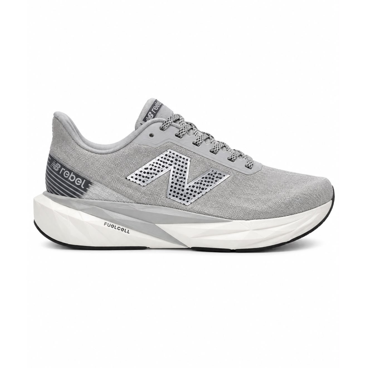 New Balance FuelCell Rebel v5 grey with silver