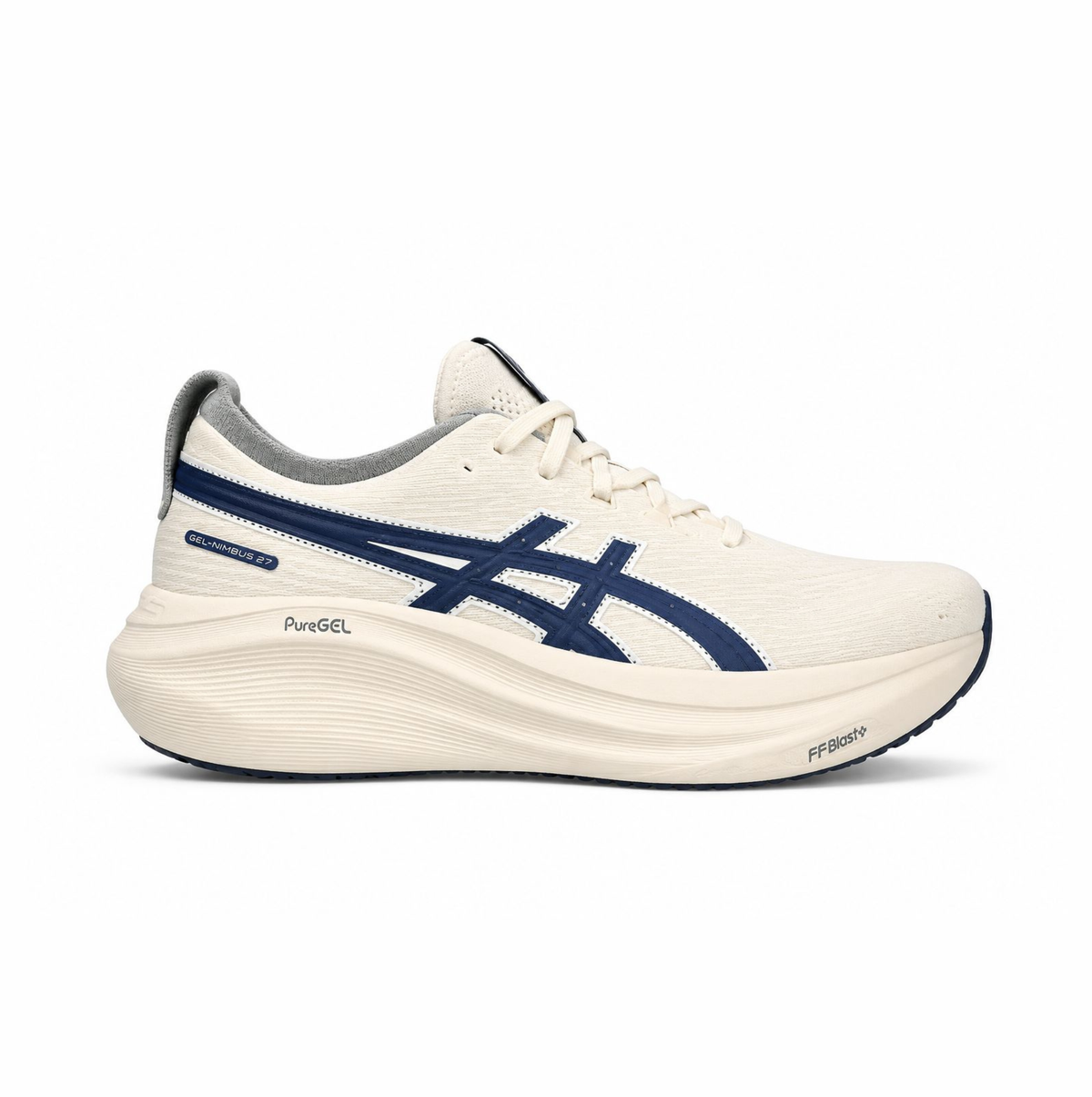 Asics GEL-Nimbus 27 "Birch and Indigo Blue"