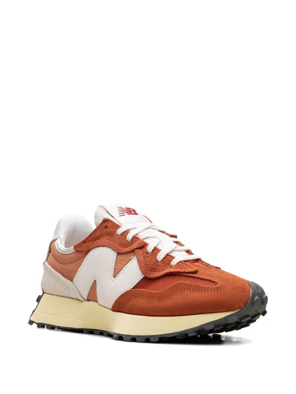 New Balance 327 Burnt Orange White