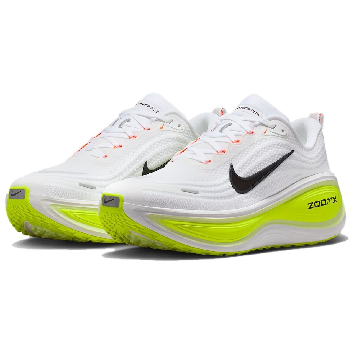 Nike Vomero Plus White Barely Volt Black
