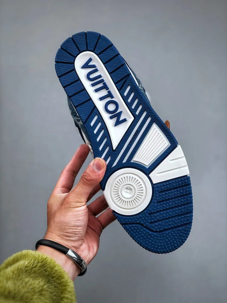 Louis Vuitton Blue White Trainer