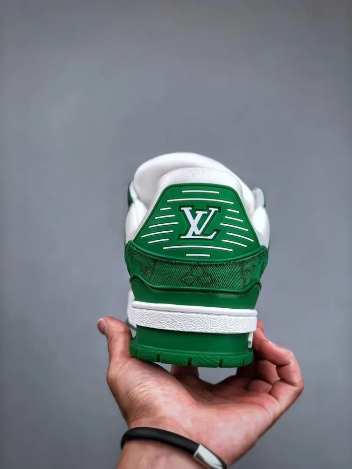 Louis Vuitton Green White Trainer