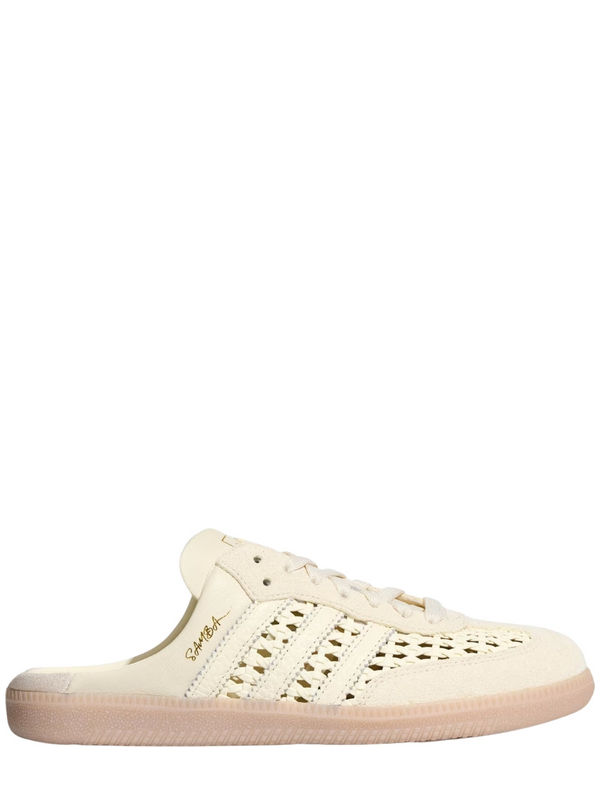 adidas Samba OG Mule Woven Cream White